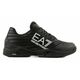 Muške tenisice EA7 Unisex Woven Sneaker - triple black/white