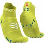 Compressport Pro Racing Socks v4.0 Run Low Primerose/Fjord Blue T1 Čarape za trčanje