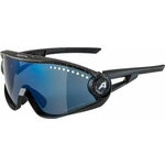 Alpina 5w1ng Black Blur Matt/Blue Biciklističke naočale