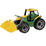 LENA: Veliki zeleno-žuti traktor sa utovarivačem 62cm