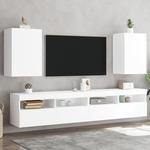 vidaXL Zidni TV ormarići 2 kom bijeli 40,5x30x60 cm konstruirano drvo
