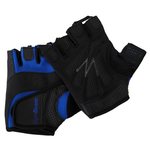 Fitness rukavice Dexter - GymBeam black - blue S