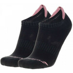 Čarape za tenis Babolat Invisible 2 Pairs Pack Socks Women - black/geranium pink