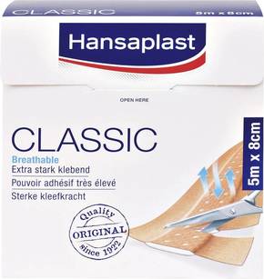 Hansaplast 1556521 Hansaplast CLASSIC standardna žbuka (D x Š) 5 m x 8 cm