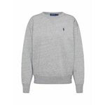 Polo Ralph Lauren Sweater majica 'LS PO-LONG SLEEVE-KNIT' siva