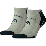 Čarape za tenis Head Performance Sneaker 2P - middle grey melange/blue