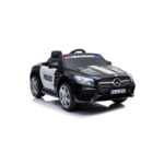 Licencirani policijski auto na akumulator Mercedes SL500 - crni