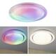 LED stropna svjetiljka Rainbow s efektom duge 485 mm RGB, podesiva bijela 4750lm 230V 38,5W krom # bijela Paulmann 70547 LED stropna svjetiljka krom boja, bijela toplo bijela