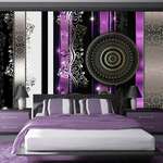 Samoljepljiva foto tapeta - Purple harmony of despair 98x70