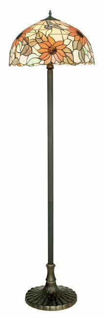 FANEUROPE I-DAFNE-PT | Dafne-FE Faneurope podna svjetiljka Luce Ambiente Design 150cm s prekidačem 2x E27 antik brončano