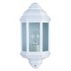 SEARCHLIGHT 280WH | OutdoorS-005 Searchlight zidna svjetiljka 1x E27 IP44 bijelo, prozirno