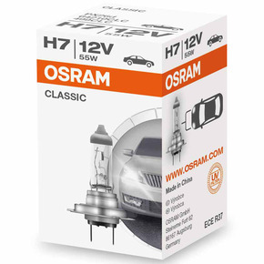 Osram halogene auto žarulje Classic 12V H7