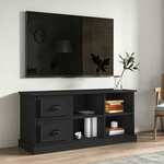 vidaXL TV ormarić crni 102x35,5x47,5 cm od konstruiranog drva