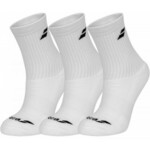 Čarape za tenis Babolat 3 Pairs Pack Socks - white/white
