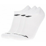 Čarape za tenis Babolat Invisible 3 Pairs Pack Junior - white/white