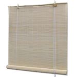 vidaXL Rolete za zatamnjivanje od bambusa 150x160 cm prirodna boja