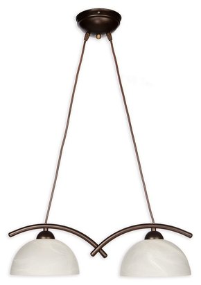 LEMIR O1742 RW | Loko Lemir visilice svjetiljka s mogućnošću skraćivanja kabla 2x E27 venga