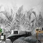 Samoljepljiva foto tapeta - Magic Grove (Black and White) 98x70