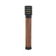 NORLYS 1440B | Alta-Wood Norlys podna svjetiljka 85cm 1x E27 IP65 crno, drvo