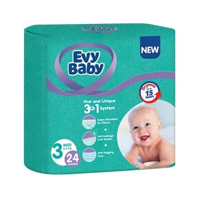 Evy Baby pelene 3 u 1 sistem Standard