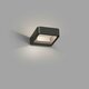 FARO 71273 | Axel-FA Faro zidna svjetiljka 1x LED 360lm 3000K IP65 IK07 tamno siva, prozirna