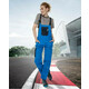 Ženske hlače s oprsnikom ARDON®4TECH plave | H9410/50