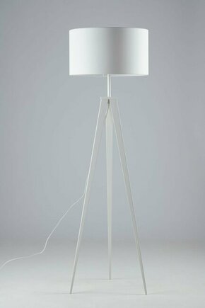 FANEUROPE I-IBIS-PT BCO | Ibis-FE Faneurope podna svjetiljka Luce Ambiente Design 160cm s prekidačem 1x E27 bijelo