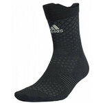 Čarape za tenis Adidas Run 4D Quarter Socks 1P - black/carbon/almost lime