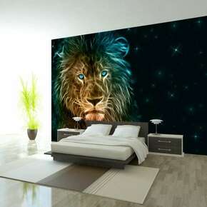 Samoljepljiva foto tapeta - Abstract lion... 392x280