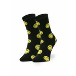 Ženske visoke čarape Vans Ticker VN0A49ZDFU41 Black/Yellow