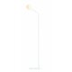 ALDEX 1064A | Pure-AL Aldex podna svjetiljka 164cm s prekidačem 1x E14 bijelo, opal