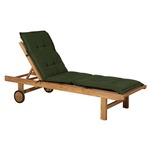 Madison jastuk za ležaljku za sunčanje Panama 200 x 65 cm zeleni