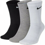 Čarape za tenis Nike Everyday Cotton Lightweight Crew - black/white/grey