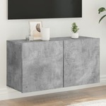 vidaXL Zidni TV ormarić sivi boja betona 80x30x41 cm