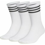 Adidas Basic Crew Golf Socks 3-Pairs Čarapa White 43-47