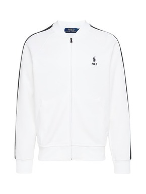 Polo Ralph Lauren Prijelazna jakna crna / bijela