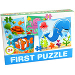 Baby puzzle sa morskim životinjama - D-Toys