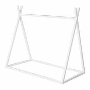 Bijeli dječji krevet u obliku kućice 70x140 cm Montessori – Roba