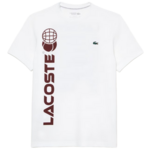 Muška majica LacosteTennis x Daniil Medvedev Regular Fit T-Shirt - white