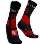 Compressport Hiking Socks Black/Red/White T3 Čarape za trčanje