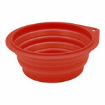 Klopiva Zdjelica za Hranu za Kućne Ljubimce Nayeco Crvena Silikon 500 ml