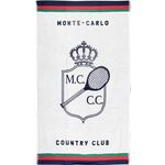 Teniski ručnik Monte-Carlo Country Club Jacquard Towel - white/navy/red