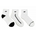 Čarape za tenis Yonex Quarter Socks 3P - white