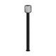 EGLO 98724 | Ravello Eglo podna svjetiljka 110cm 1x E27 IP44 crno, bijelo