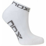 Čarape za tenis NOX Technical Socks Woman 1P - white/grey
