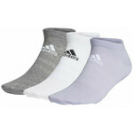 Čarape za tenis Adidas Light Low-Cut Socks 3P - purple tint/medium grey/white