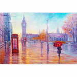 Staklena slika 100x70 cm London - Wallity