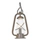 ELSTEAD MINERS-CHN | Miners Elstead visilice svjetiljka 1x E14 IP43 antik brončano, efekt mjehura