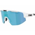Bliz Matrix 52804-03 Shiny White/Smoke w Blue Multi Biciklističke naočale