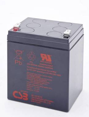 CSB Battery HR 1221W high-rate HR1221WF2 olovni akumulator 12 V 5 Ah olovno-koprenasti (Š x V x D) 90 x 106 x 70 mm plosnati priključak 6.35 mm bez održavanja